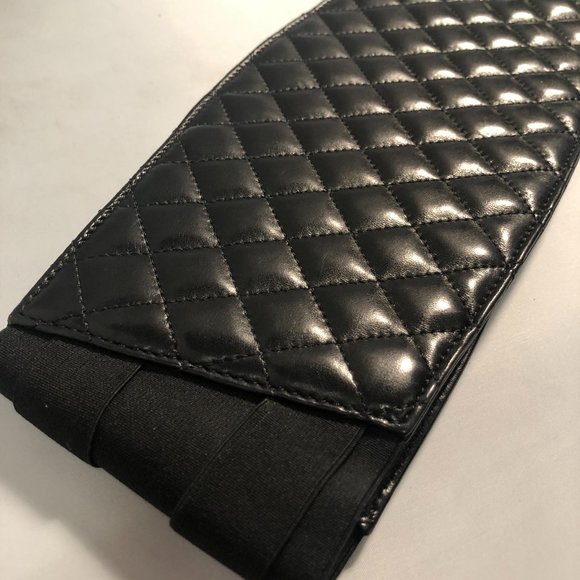 HOTTIE STATEMENT PIECE!Chanel quilted lambskin leather belt RARE. - Picture 6 of 15